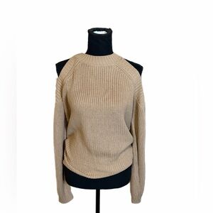 Women's Tan Sweater Size Large